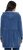 Ulla Popken Indigo Dyed Flounce Panel Hoodie Blue - Sweaters & hoodies - 