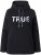 Ulla Popken TRUE Lettering Hoodie Black - Sweaters & hoodies - 