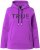 Ulla Popken TRUE Lettering Hoodie Neon Red - Sweaters & hoodies - 