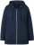 Ulla Popken Decorative Seam Zip-Up Hoodie Navy - Sweaters & hoodies - 