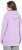 Ulla Popken Decorative Seam Zip-Up Hoodie Lavender - Sweaters & hoodies - 