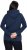 Ulla Popken Relaxed Fit Long Sleeve Hoodie Navy - Sweaters & hoodies - 