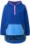 Ulla Popken Color Block Fleece Hoodie Denim Blue - Sweaters & hoodies - 