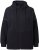 Ulla Popken Mix Fabric Reflective Trim Zip Hoodie Black - Sweaters & hoodies - 