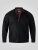 D555 Kent Elastic Rib Hem & Cuffs Harrington Jacket Black - Jassen - Grote Maten Herenjassen