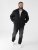 D555 Kent Elastic Rib Hem & Cuffs Harrington Jacket Black - Jassen - Grote Maten Herenjassen