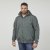 North Latitude 61301 Softshell Jas met Afneembare Capuchon Donkergroen - Jassen - Grote Maten Herenjassen
