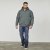 North Latitude 61301 Softshell Jas met Afneembare Capuchon Donkergroen - Jassen - Grote Maten Herenjassen