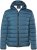 JP1880 Quilted Hooded Jacket Deep Blue - Jassen - Grote Maten Herenjassen