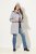 Ulla Popken HYPRAR Melange Softshell Jacket Grey Melange - Jassen - Damesjassen in grote maten