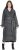 Ulla Popken Denim Acid Wash Trench Coat Grey Denim - Jassen - 