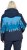 Ulla Popken Landscape Print Triple Function Performance Jacket Navy - Jassen - 