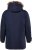 Men Plus Parka With Fur Hood Navy - Jassen - Grote Maten Herenjassen