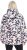 Ulla Popken HYPRAR Water-Repellent Allover Print Jacket Pale Beige - Jassen - 