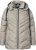 Ulla Popken HYPRAR Water-Repellent Quilted Jacket Medium Grey - Jassen - 