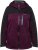 Ulla Popken HYPRAR Lightweight Triple Function Jacket Dark Berry - Jassen - 