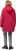 Ulla Popken HYPRAR Triple Function Contrast Trim Quilted Lining Jacket Salsa Red - Jassen - 