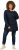 Ulla Popken Quilted Jacket Navy - Jassen - 