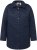Ulla Popken Quilted Jacket with Plaid Lining Navy - Jassen - 