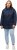 Ulla Popken Quilted Jacket with Plaid Lining Navy - Jassen - 