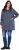 Ulla Popken Knit Fleece-Lined Jacket Navy - Jassen - 