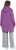 Ulla Popken Knit Fleece-Lined Jacket Purple - Jassen - 