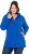 Ulla Popken HYPRAR Triple Function Longline Softshell Jacket Peacock Blue - Jassen - 
