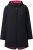 Ulla Popken Hyprar Soft Shell Water Repellent Hooded Jacket Black - Jassen - 