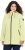 Ulla Popken Hyprar Soft Shell Water Repellent Hooded Jacket Lime Green - Jassen - 