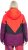 Ulla Popken HYPRAR Performance Colorblock Ski Jacket Coral - Jassen - 