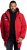 JAY-PI Warm Quilted Parka Dual Function Windproof and Water Repellent Red - Jassen - Grote Maten Herenjassen