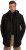 JP1880 Dufflecoat Water-repellent Black - Jassen - Grote Maten Herenjassen