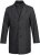 JP1880 Coat Wool Blend Quilted Insert Black - Jassen - Grote Maten Herenjassen