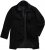 JP1880 Coat Wool Blend Quilted Black - Jassen - Grote Maten Herenjassen
