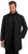 JP1880 Coat Wool Blend Quilted Black - Jassen - Grote Maten Herenjassen