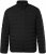 JP1880 Jacket Quilted Stand-up Collar Black - Jassen - Grote Maten Herenjassen