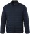 JP1880 Jacket Quilted Stand-up Collar Navy - Jassen - Grote Maten Herenjassen