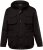 Jay-Pi Jacket Technical Weatherproof Stomach Fit Black - Jassen - Grote Maten Herenjassen