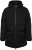 JP1880 Quilted Parka with Multiple Pockets Black - Jassen - Grote Maten Herenjassen