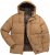 STHUGE Jacket Puffer With Warm Quilting Beige - Jassen - Grote Maten Herenjassen