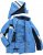 Ulla Popken HYPRAR Chevron Stripe Triple Function Quilted Fully Lined Ski Jacket Pastel Petrol - Jassen - 