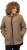 Ulla Popken Long Sleeve Hooded Teddy Jacket Putty - Jassen - 