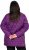 Ulla Popken HYPRAR Water-Repellent Quilted Jacket Plum - Jassen - 