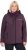 Ulla Popken HYPRAR Softshell Fleece Lined Jacket Dark Blackberry - Damesriemen - 