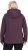 Ulla Popken HYPRAR Softshell Fleece Lined Jacket Dark Blackberry - Damesriemen - 
