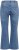 Kaffe Curve Leoana Wijde lange jeans Vintage blauw - Jeans & Broeken in Grote Maten – Plus Size - 