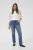 Kaffe Curve Dina Rechte jeans met normale lengte Blauw - Jeans & Broeken in Grote Maten – Plus Size - 