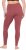Ulla Popken Basic Stretch Knit Ankle Length Leggings Brick Red - Jeans & Broeken in Grote Maten – Plus Size - 