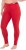 Ulla Popken Basic Stretch Knit Ankle Length Leggings Salsa Red - Jeans & Broeken in Grote Maten – Plus Size - 
