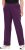 Ulla Popken Pull On Knit Straight Leg Pocket Pants Dark Blackberry - Jeans & Broeken in Grote Maten – Plus Size - 